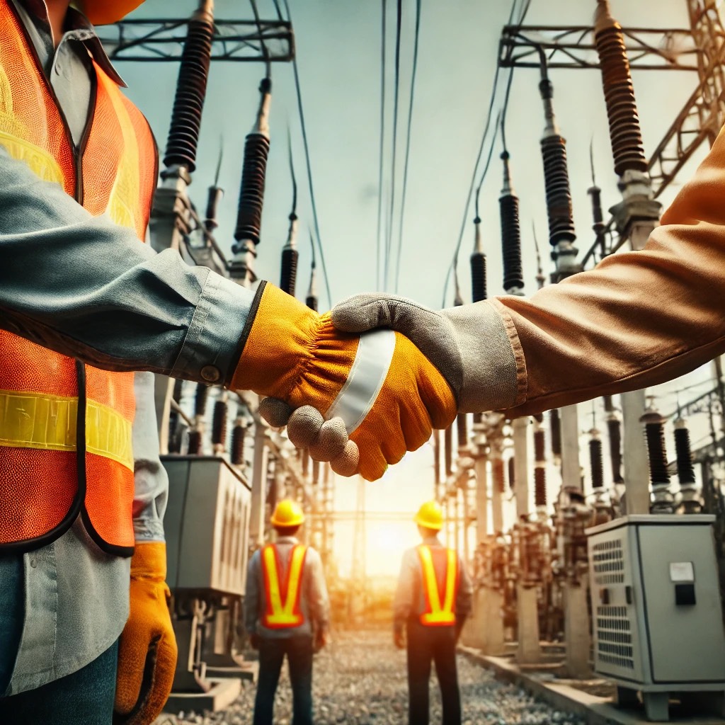 Odbiór transformatora ze stadniny koni w Kielnarowej